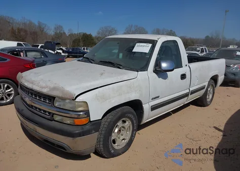 1999 Chevrolet Silverado C1500 из США, поврежденный, VIN 1GCEC14V3XE158578